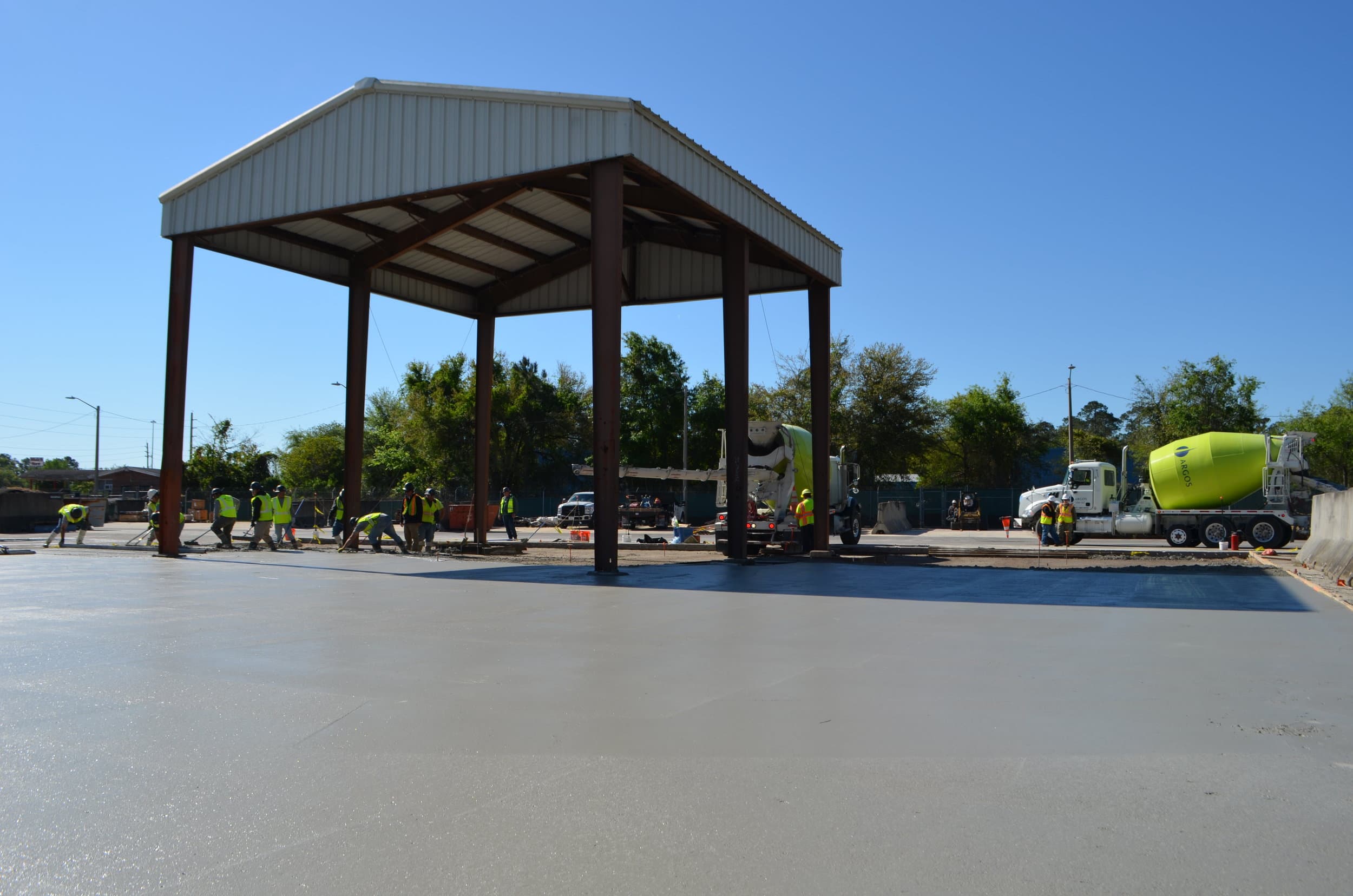 Existing commercial concrete work by ACC